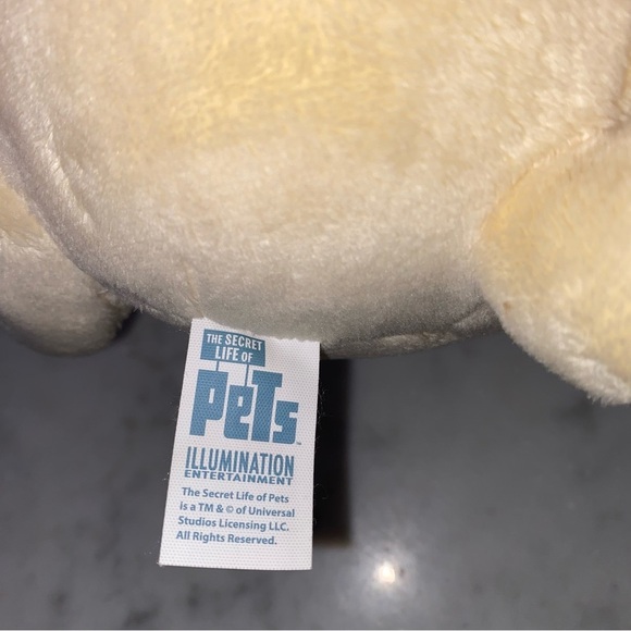 NWT The Secret Life Of Pets Mel Pug Dog Plush Toy Stuffed Animal - Picture 5 of 9